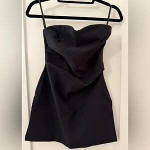 DISSH Black Strapless Top Size 2